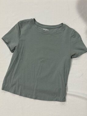 Old Navy Short Sleeve Crewneck Tee — Sage Green